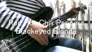 Red Hot Chili PeppersのBlackeyed Blondeを弾いてみた