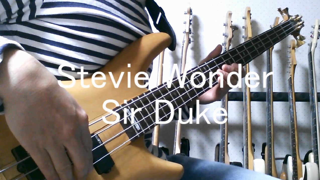 Stevie Wonderのsir Dukeを弾いてみた