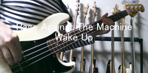 Rage Against The Machine Wake Up Bass Cover