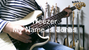 weezer my name is jonas bass cover